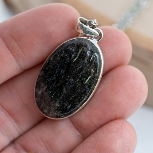 Nuummite Necklace #3