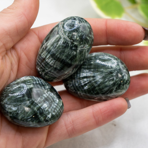 Seraphinite Palmstone