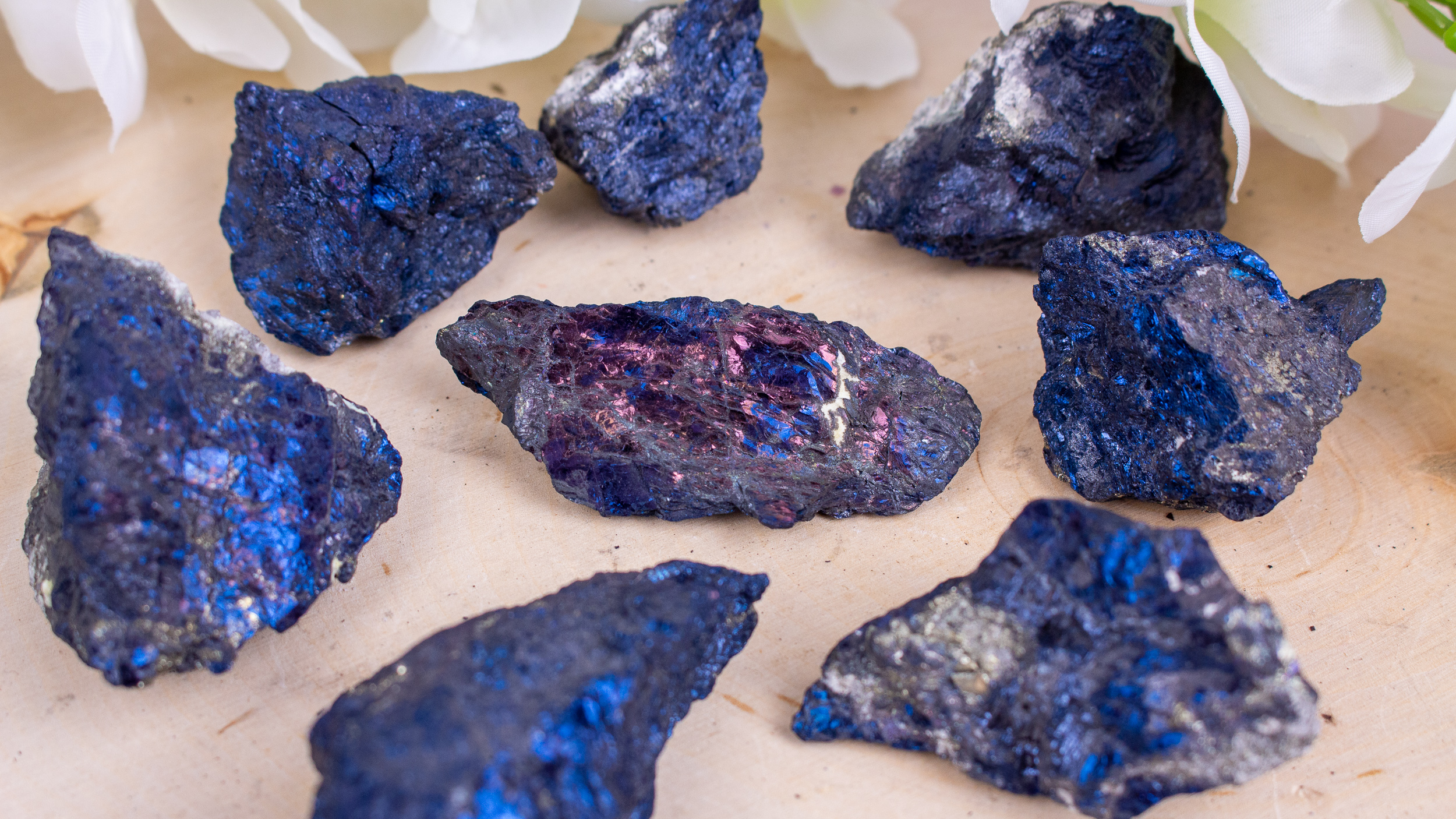 Covellite Meanings and Crystal Properties - The Crystal Council