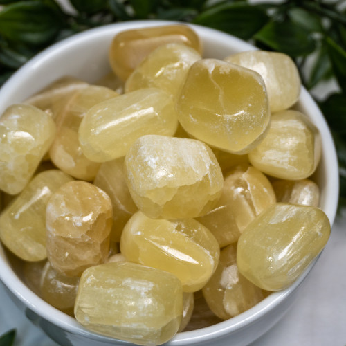 Lemon Calcite Tumbled