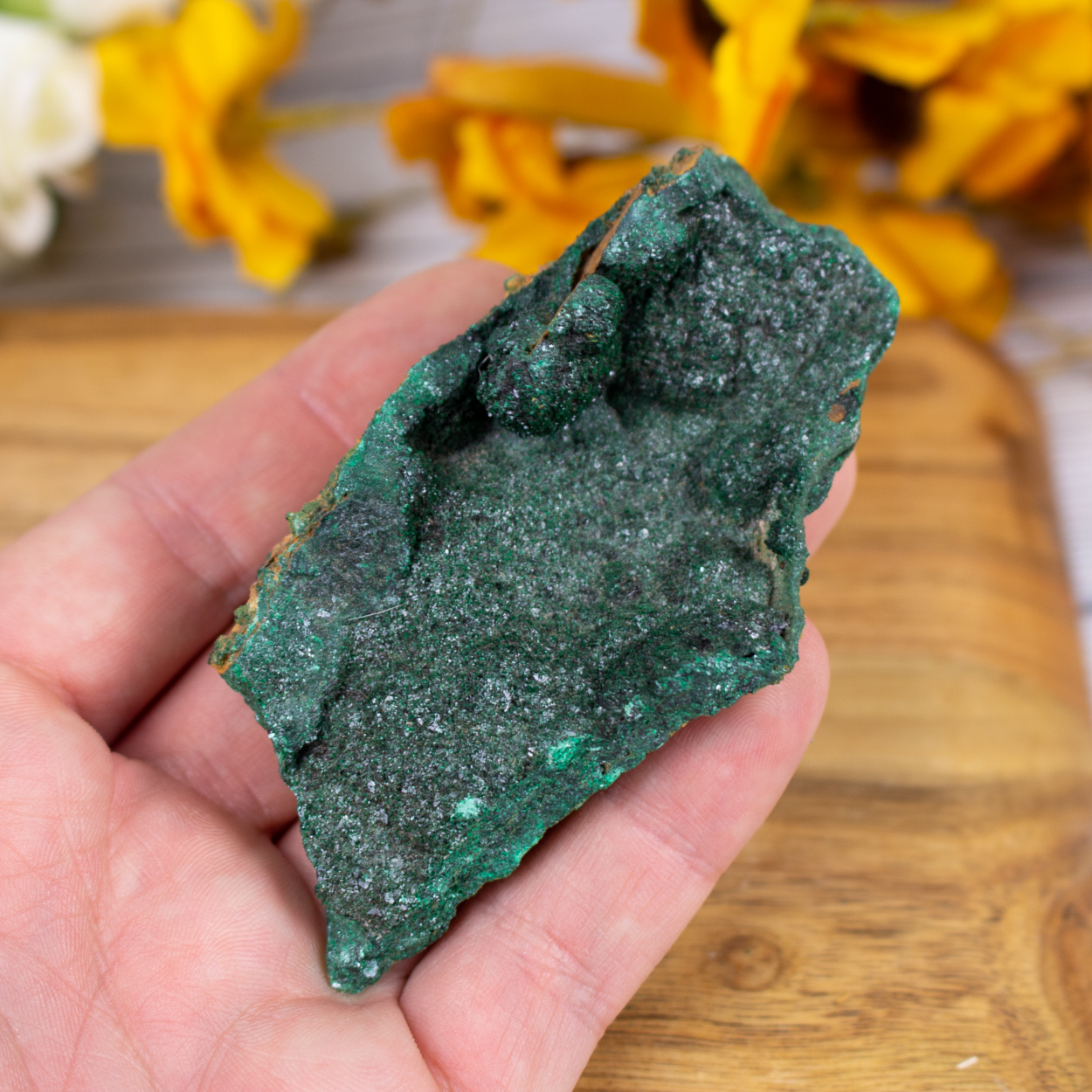Crystallized Malachite #6