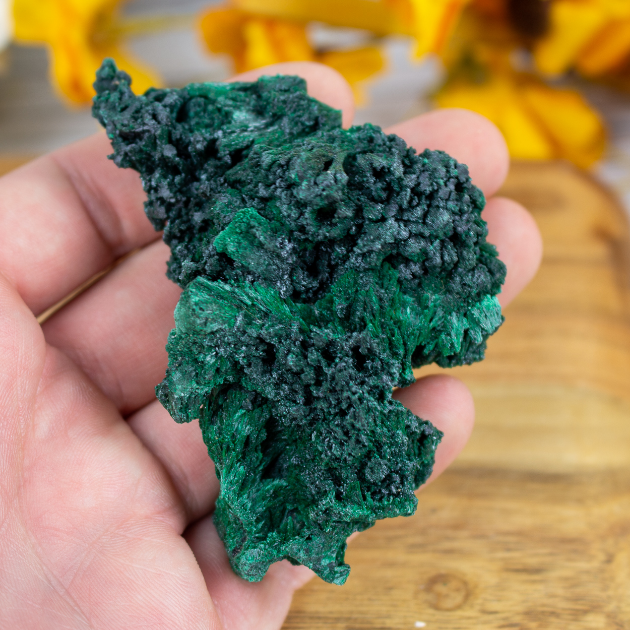 Crystallized Malachite #4