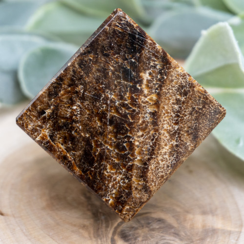 Chocolate Calcite Cube #1