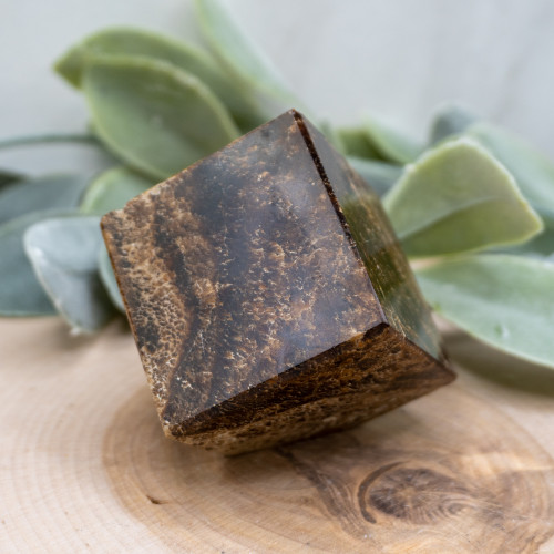 Chocolate Calcite Cube #1