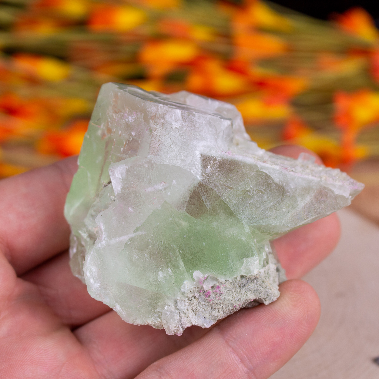 Green Fluorite 3 The Crystal Council