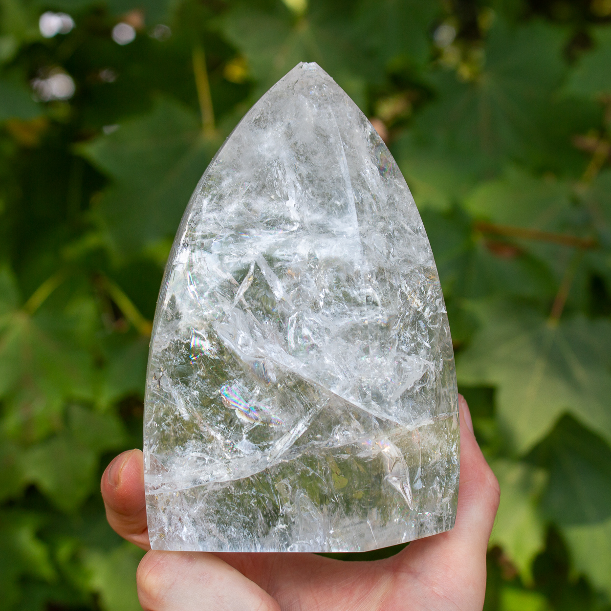 Clear Brazilian Quartz - Free Form Point - The Crystal Council
