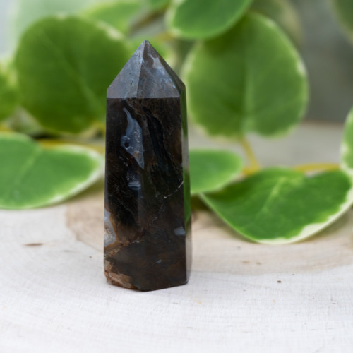 Red Moss Agate Tower #6