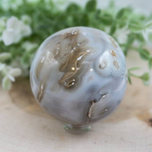 Banded Agate Sphere #4