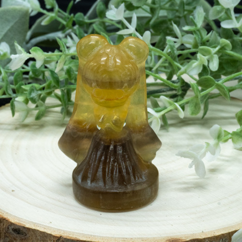 Yellow & Purple Fluorite Sailor Moon #2