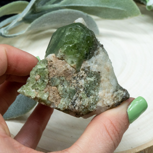 Diopside in Quartz #10