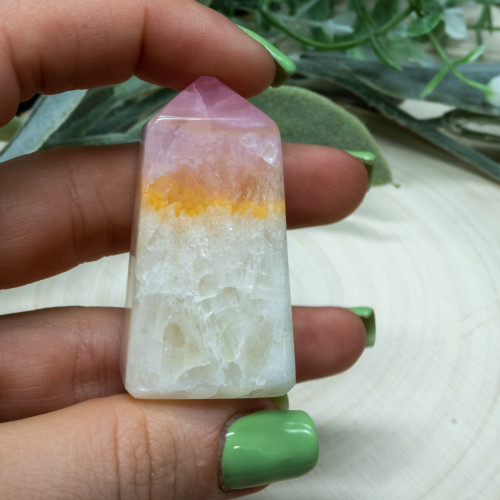 Pink Aragonite Tower #2