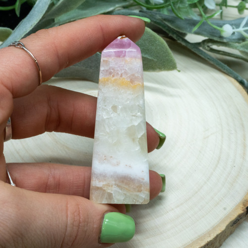 Pink Aragonite Tower #1