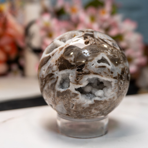 Sphalerite & Quartz Sphere #7