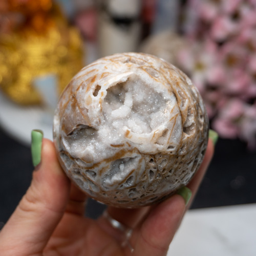 Sphalerite & Quartz Sphere #3