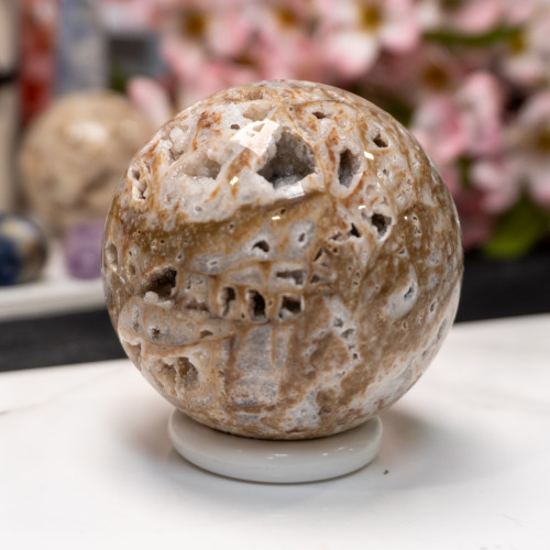 Sphalerite & Quartz Sphere #2