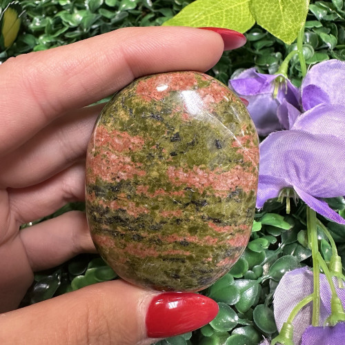Unakite Palmstone