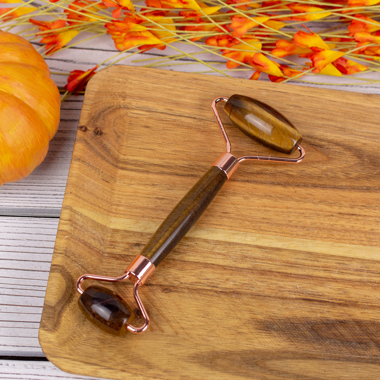 Tiger Eye Massage Rollers The Crystal Council