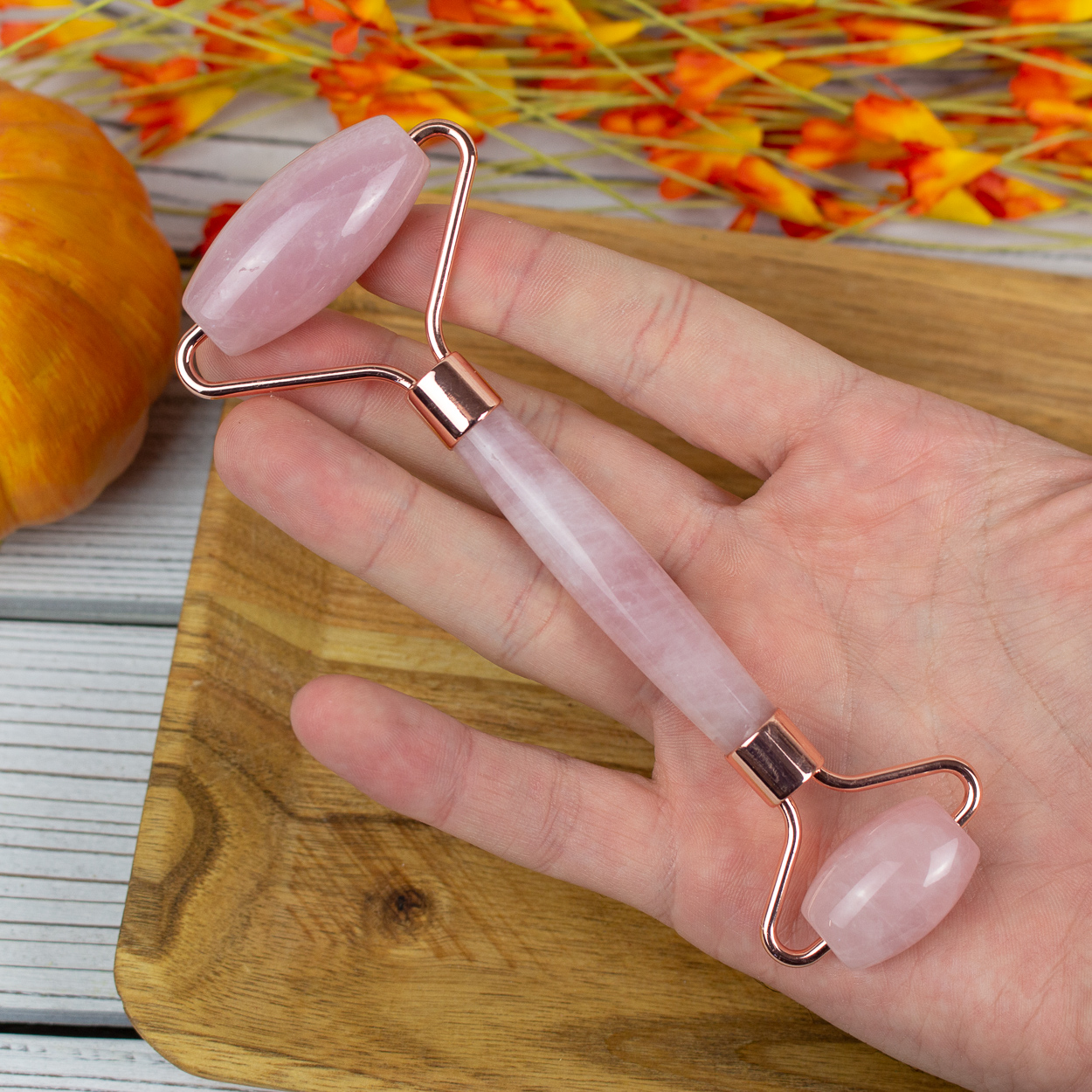 Rose Quartz Massage Rollers The Crystal Council