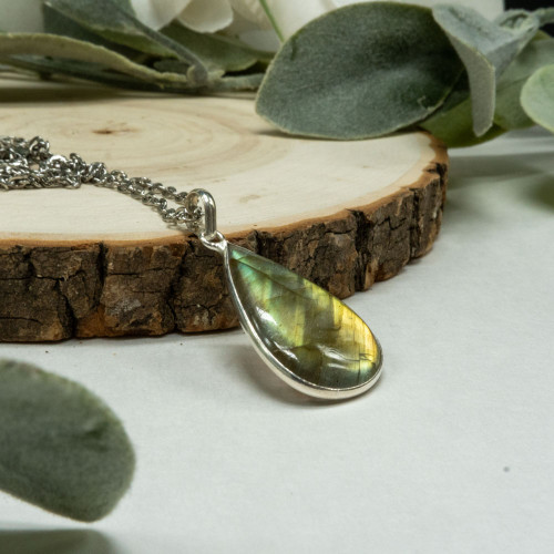 Labradorite Necklace #18