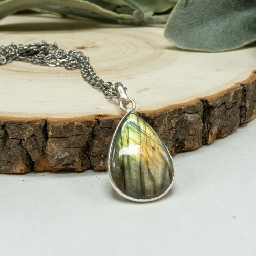 Labradorite Necklace #17