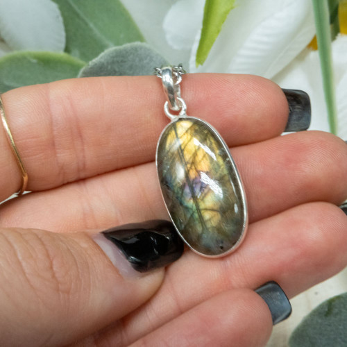 Labradorite Necklace #15