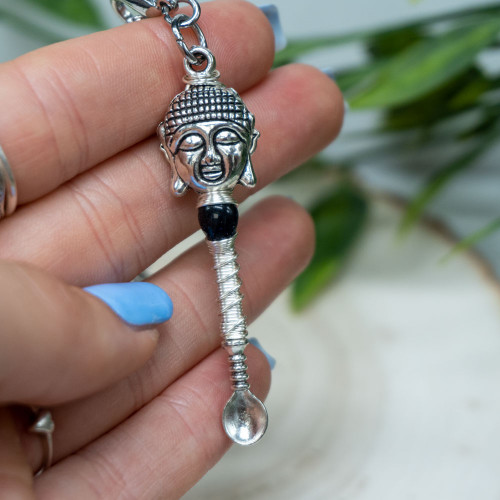Onyx Buddha Meditation Spoon