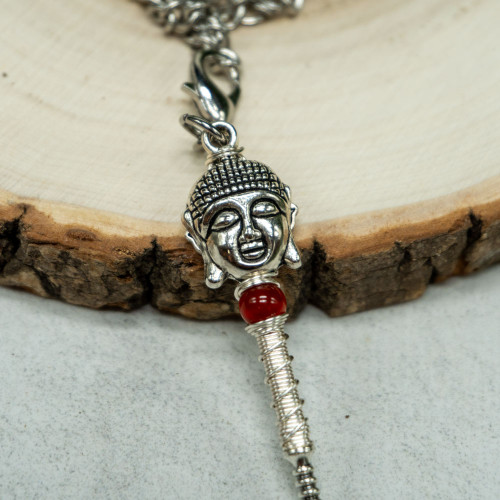 Carnelian Buddha Meditation Spoon #1
