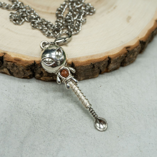 Goldstone Alien Meditation Spoon #5