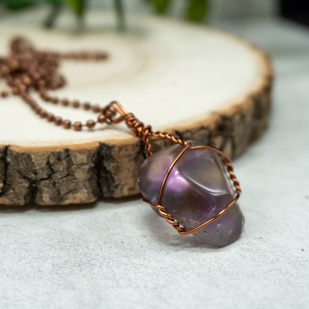 Ametrine deals crystal necklace