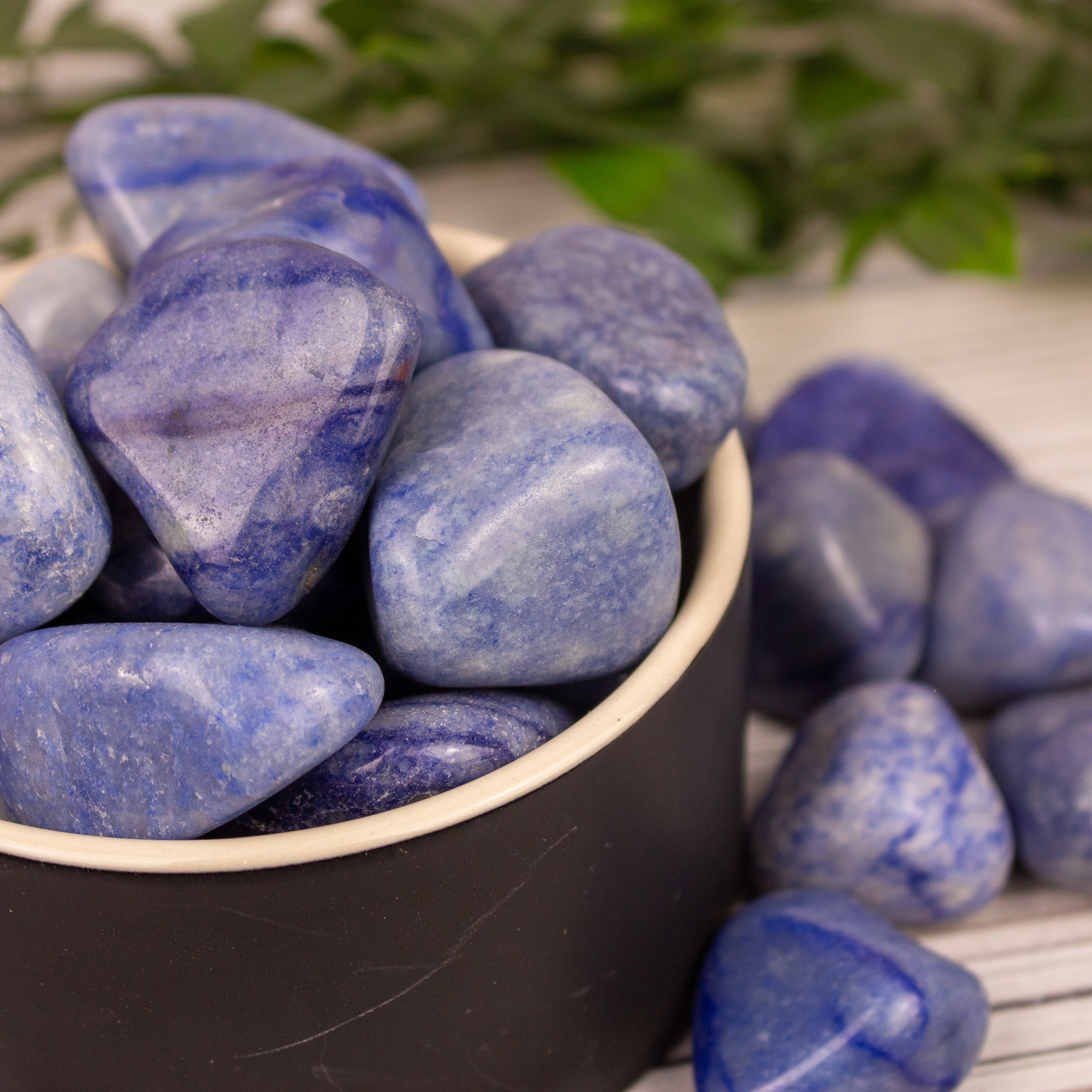 Dumortierite  tumbled