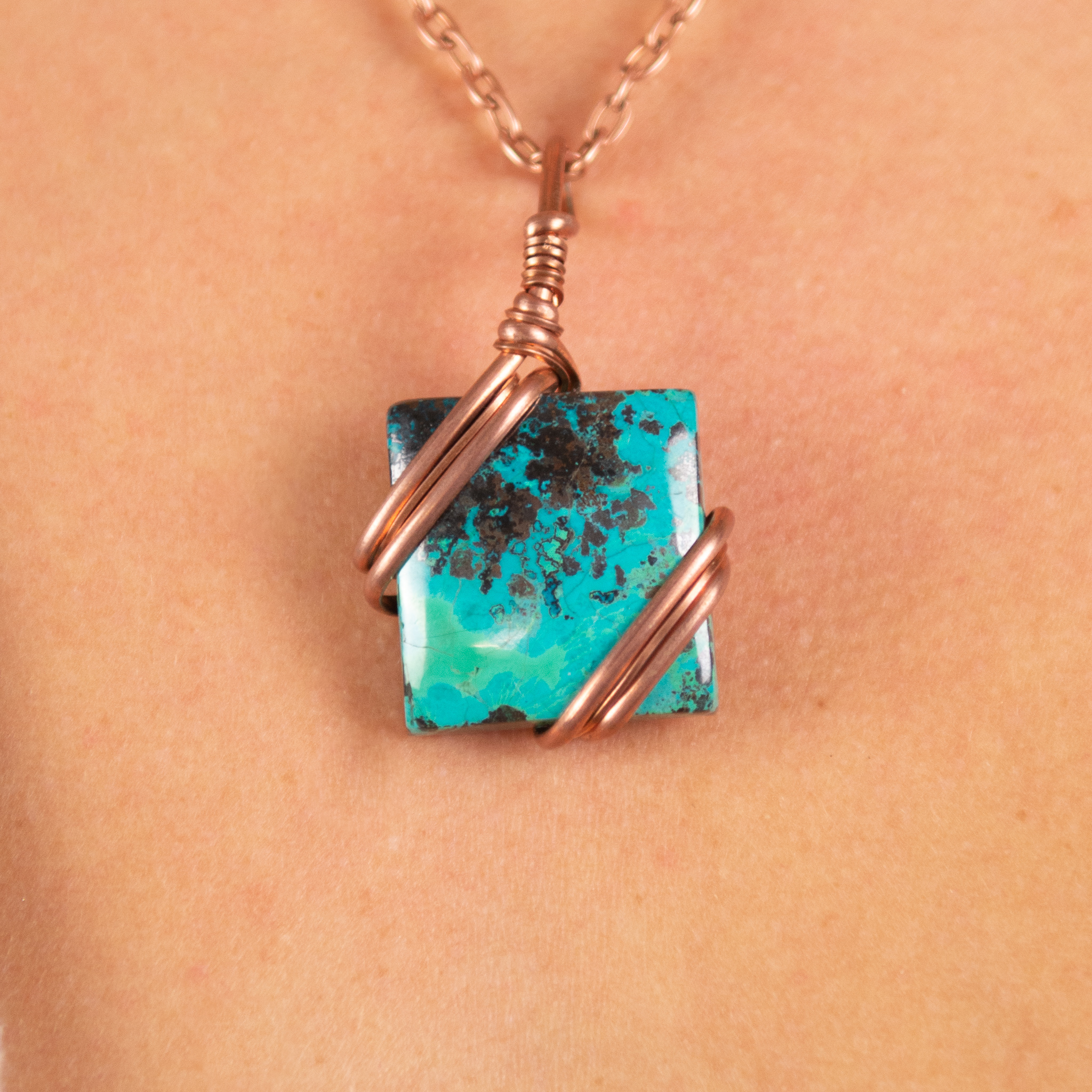 Shattuckite Square Wrap