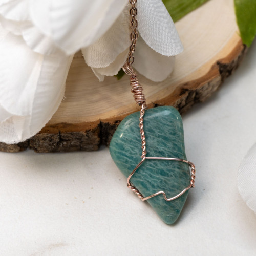 Amazonite Wire Wrap