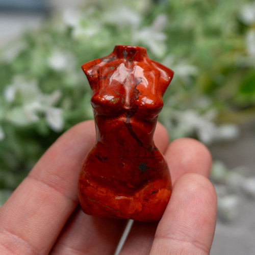 Red Jasper Female Torso