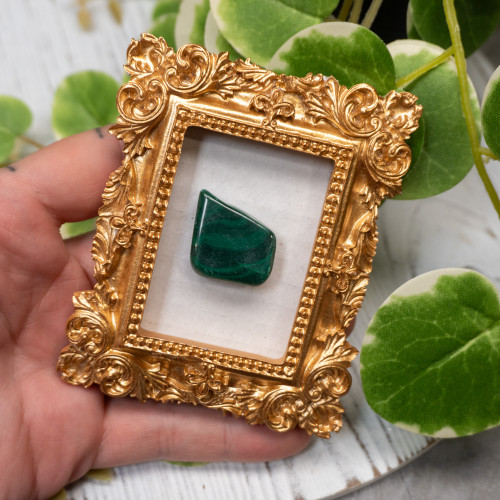 Malachite Framed Crystal