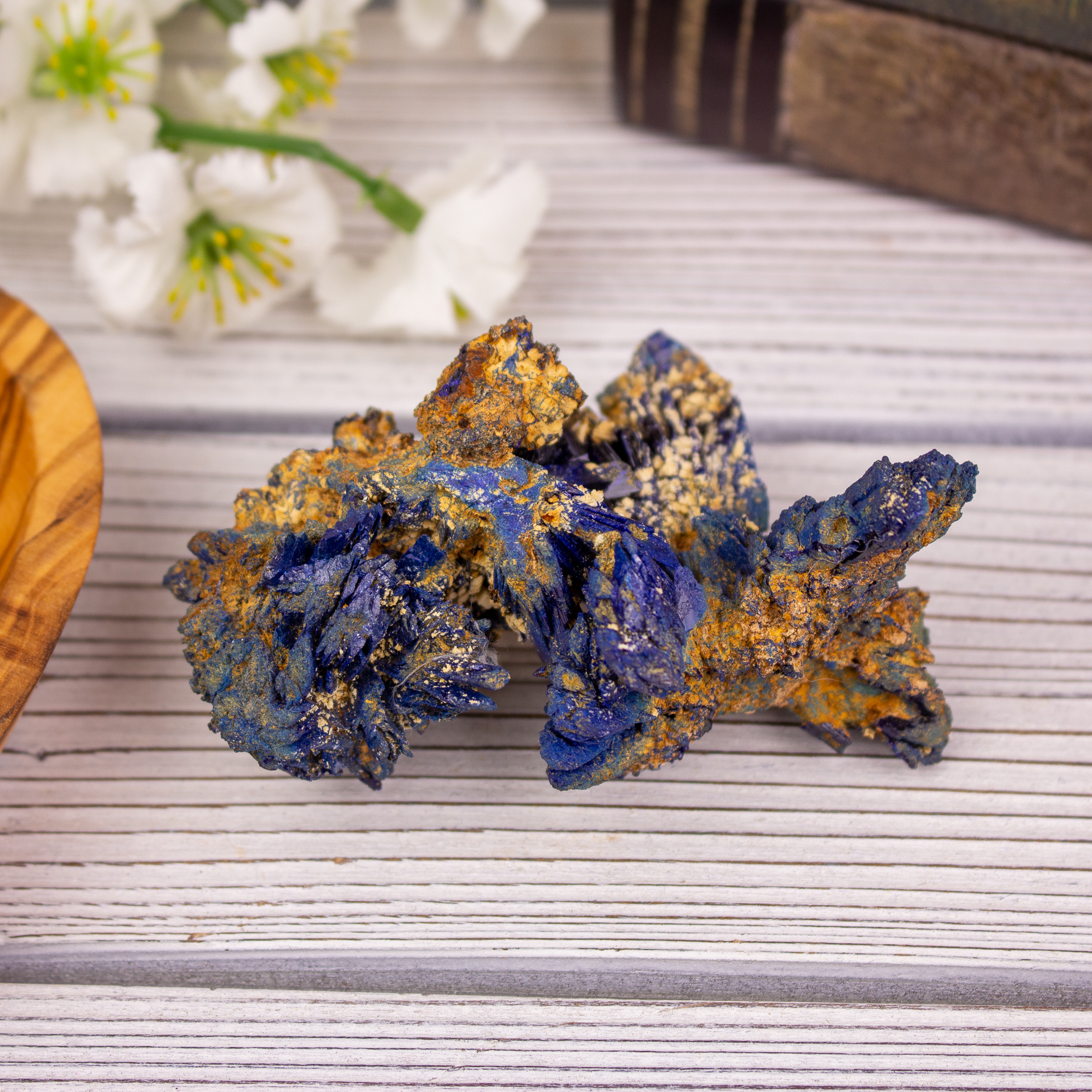 Raw Moroccan Azurite #1