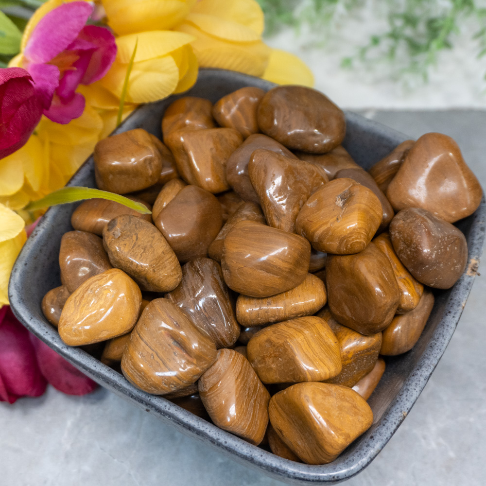 Yellow Jasper Tumbled The Crystal Council