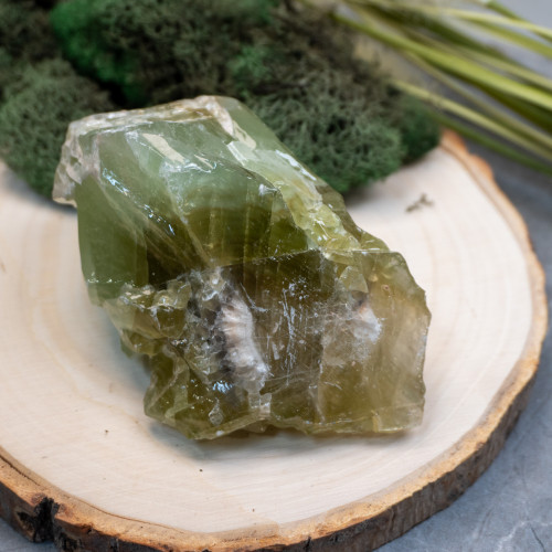 Green Calcite Large Raw #3