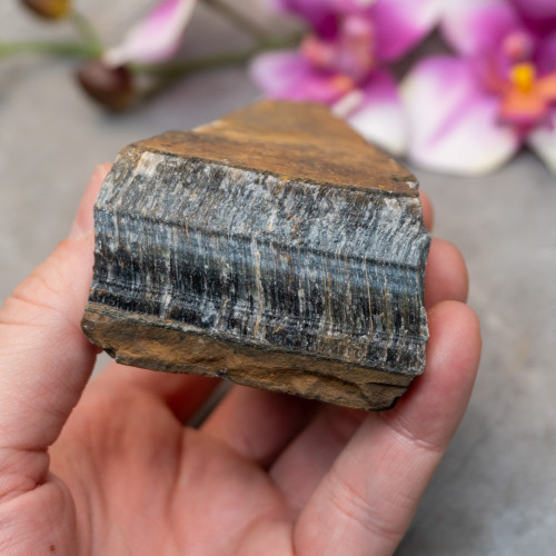 Blue Tiger Eye Raw #11