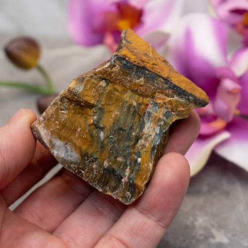 Blue Tiger Eye Raw #5