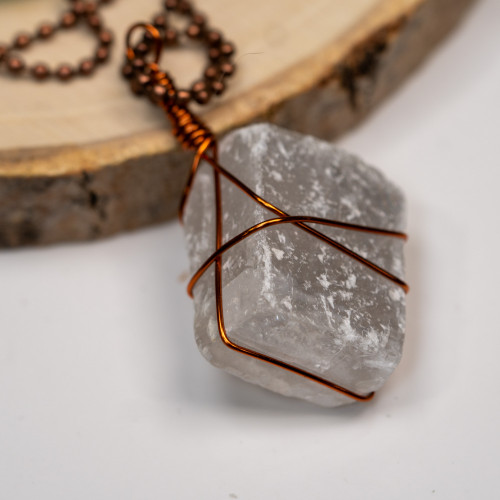 White Calcite Wire Wrap #2