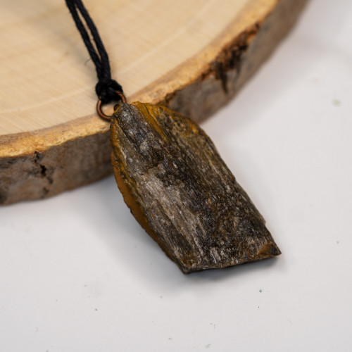 Tiger Eye Raw Wire Wrap #1