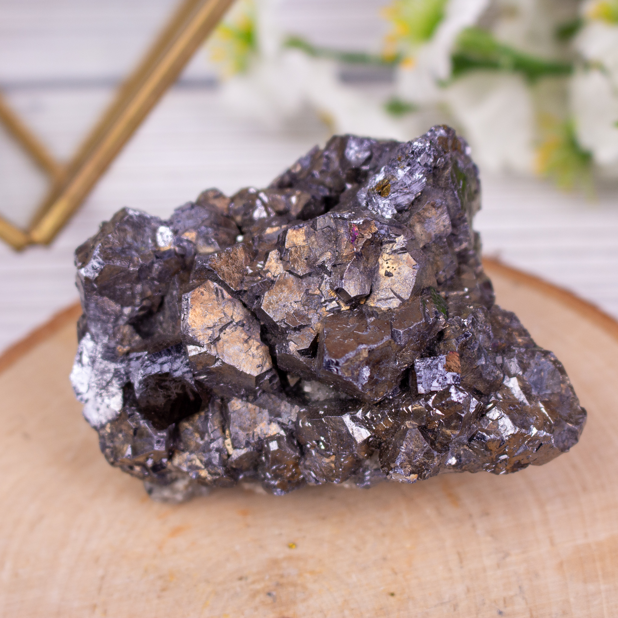 Galena on Calcite #1