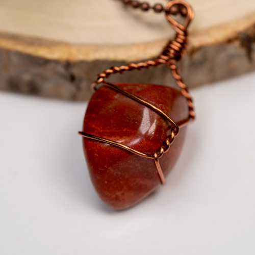 Red Jasper Wire Wrap #1
