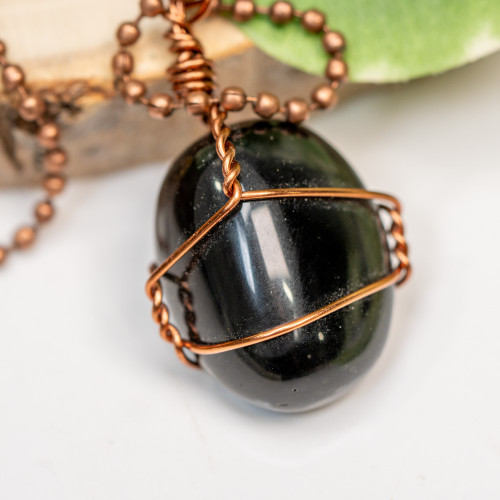 Obsidian Wire Wrap #1
