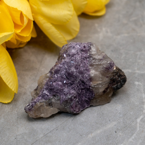 Lepidolite in Quartz #1
