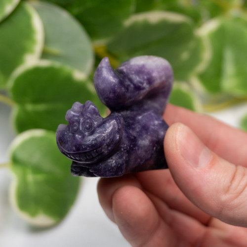 Lepidolite Cheshire Cat #1