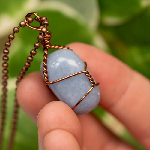 Angelite Wire Wrap #1