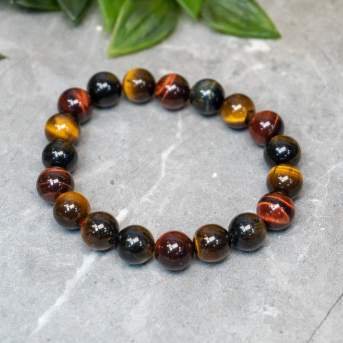 Multi Tiger Eye Bracelet 10mm