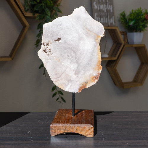 Pink Amethyst on Stand #2