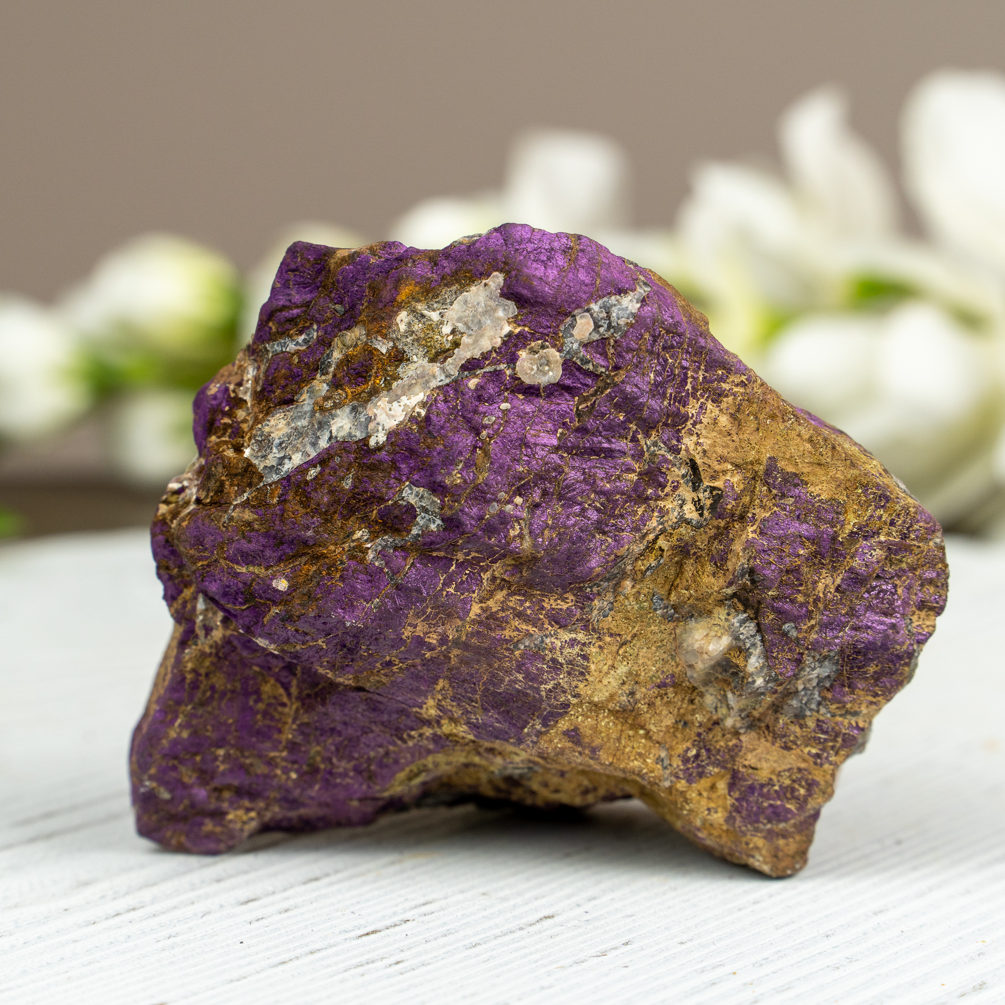 Purpurite on Triphylite #1